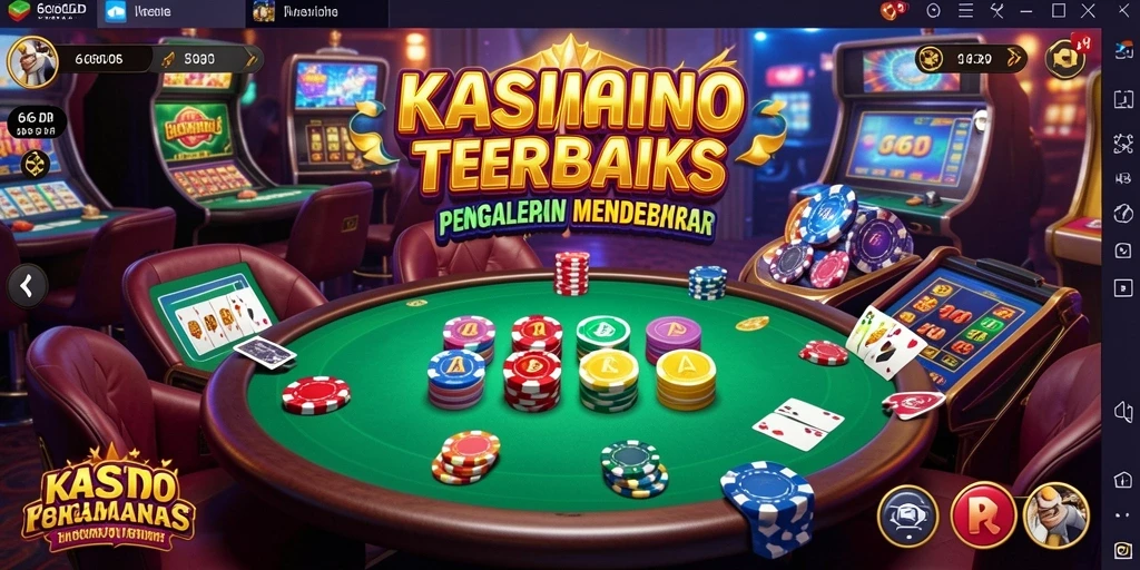 Tampilan gameplay <strong>66D</strong> yang menarik dengan elemen Kasino yang menyenangkan.