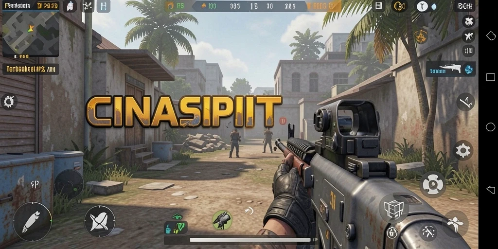 Tampilan mendebarkan dari gameplay <strong>CINASIPIT</strong> yang penuh aksi.