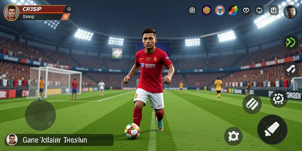 Tampilan gameplay menarik dari CR7SIP yang mengusung konsep Idle.