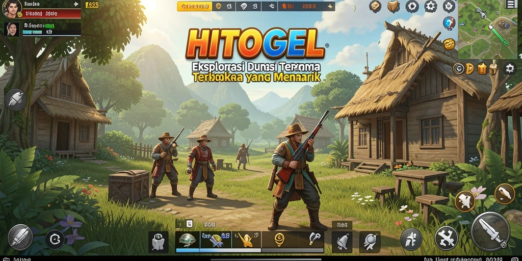 Pengalaman gameplay seru dalam dunia Open World HITOGEL.
