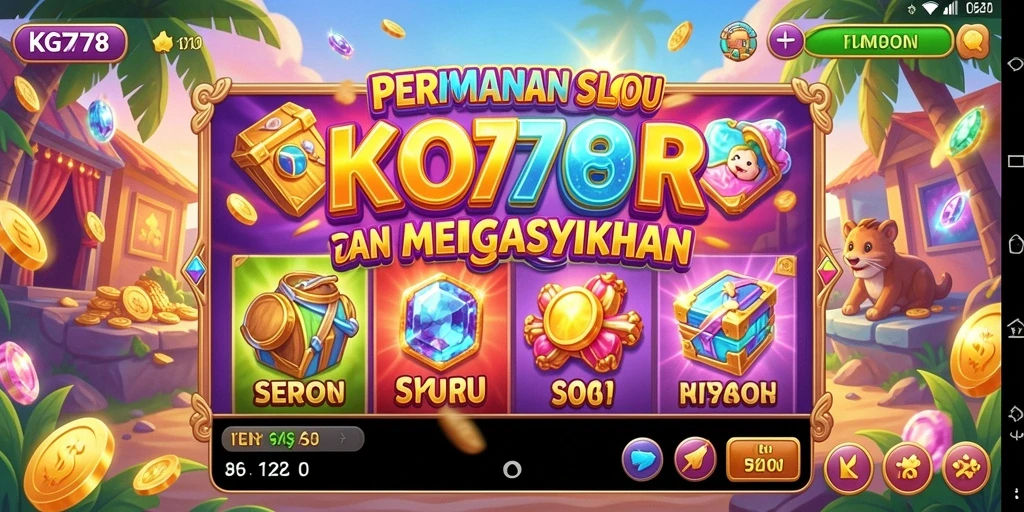 Tampilkan gameplay menarik dari KG778 yang penuh warna.